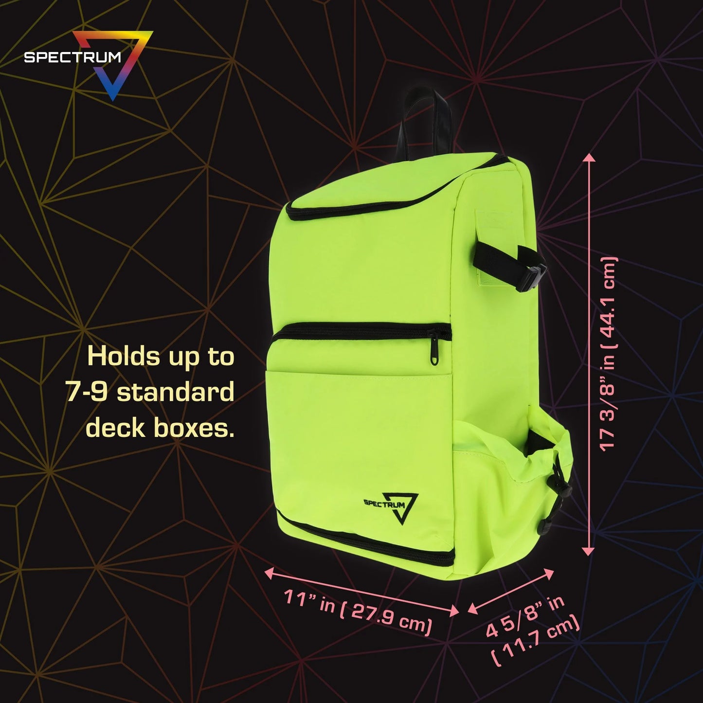 BCW TCG Backpack - Radioactive Green