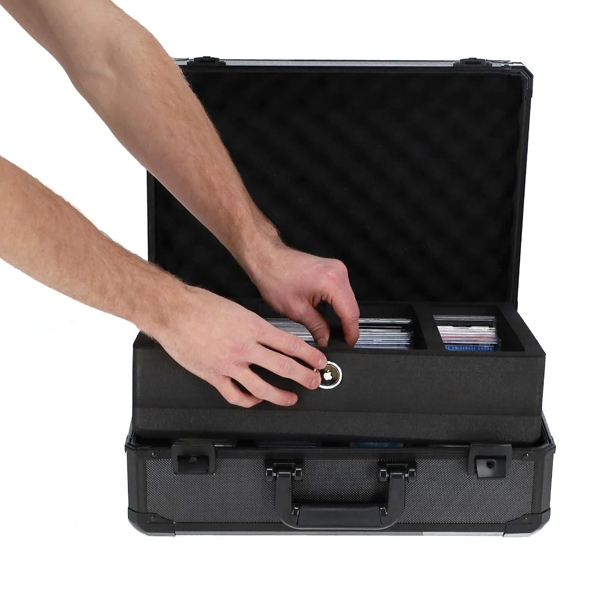 BCW Graded Locking Case - Cards - 4 Rows