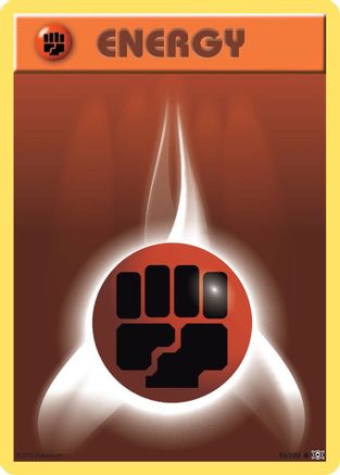 Fighting Energy - XY - Evolutions - Common - 96