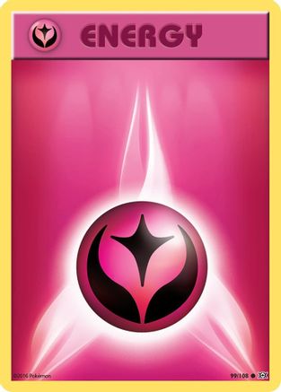 Fairy Energy - XY - Evolutions - Common - 99
