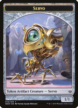 Servo Token - War of the Spark - T - 18