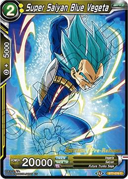 Super Saiyan Blue Vegeta - Assault of the Saiyans Pre-Release Cards - Common - BT7-076_PR