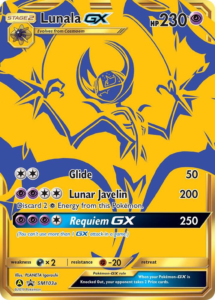 Lunala GX - SM103a - SM Promos - Promo - SM103a