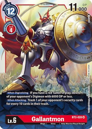 Gallantmon - Release Special Booster - Super Rare - BT2-020 SR