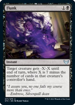 Flunk - Strixhaven: School of Mages - U - 71