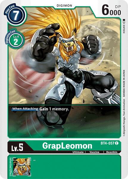 GrapLeomon - Great Legend - Common - BT4-057 C