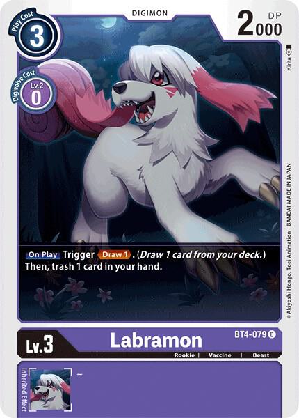 Labramon - Great Legend - Common - BT4-079 C