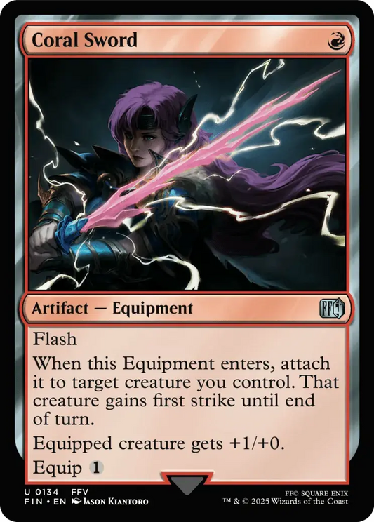 Coral Sword - FINAL FANTASY - U - 134