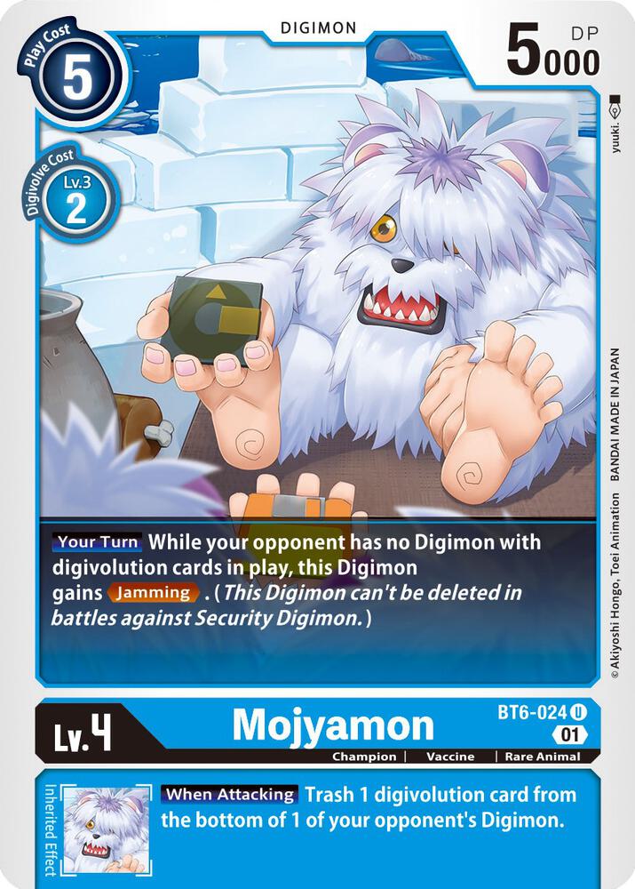 Mojyamon - Double Diamond - Uncommon - BT6-024 U