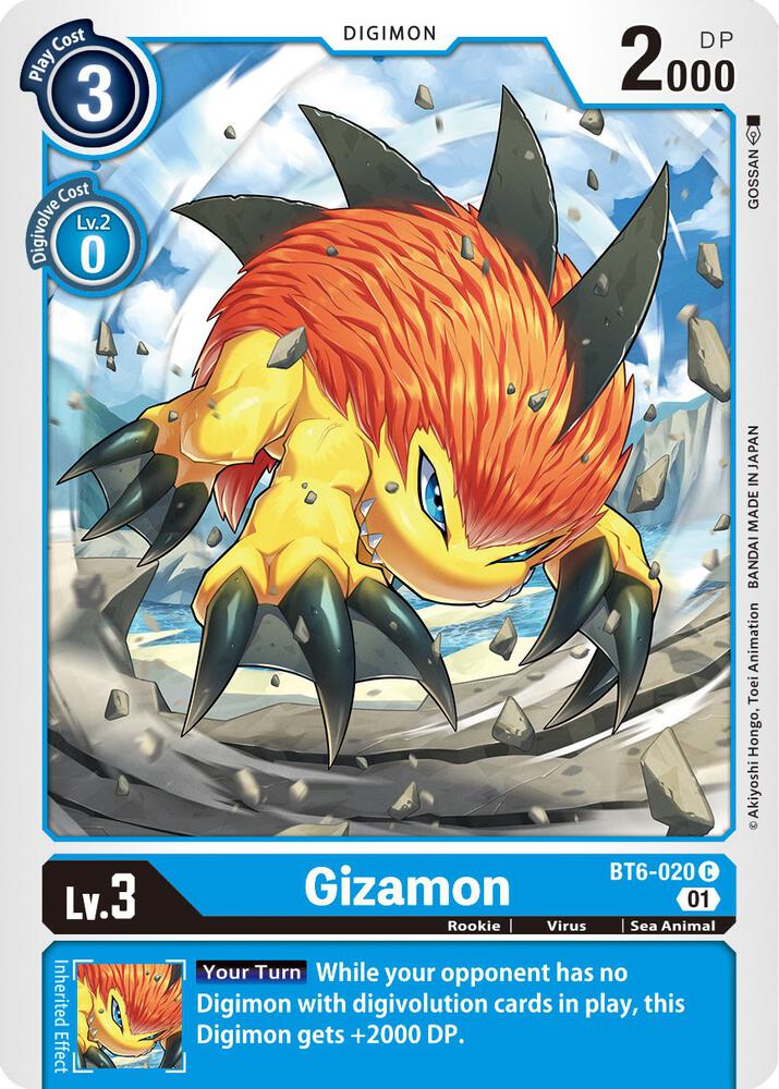 Gizamon - Double Diamond - Common - BT6-020 C