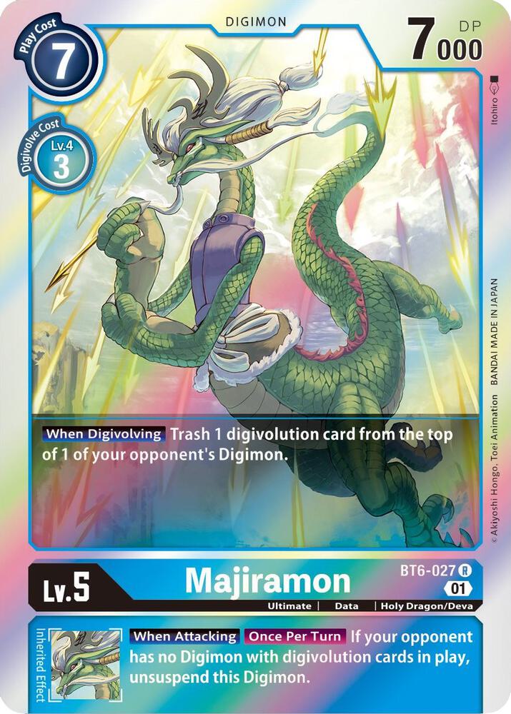 Majiramon - Double Diamond - Rare - BT6-027 R