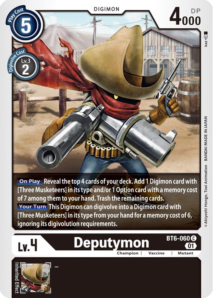 Deputymon - Double Diamond - Common - BT6-060 C