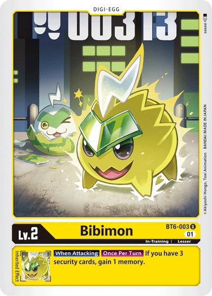 Bibimon - Double Diamond - Uncommon - BT6-003 U