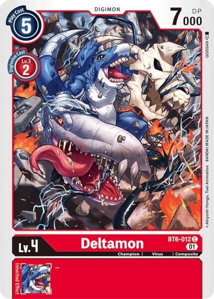 Deltamon - Double Diamond - Common - BT6-012 C