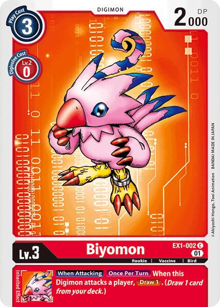 Biyomon - Classic Collection - Common - EX1-002 C