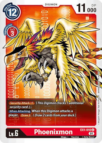 Phoenixmon - Classic Collection - Uncommon - EX1-010 U