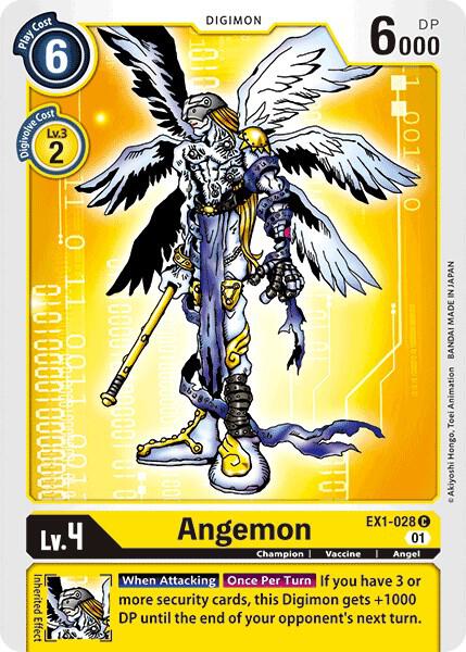 Angemon - Classic Collection - Common - EX1-028 C