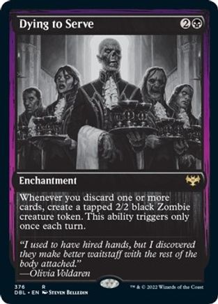 Dying to Serve - Innistrad: Double Feature - R - 376