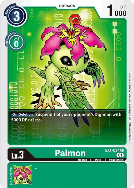 Palmon - Classic Collection - Common - EX1-034 C