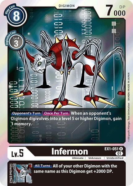 Infermon - Classic Collection - Rare - EX1-051 R