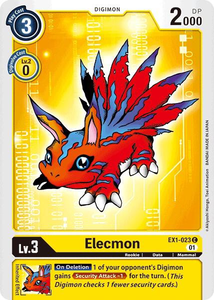 Elecmon - Classic Collection - Common - EX1-023 C