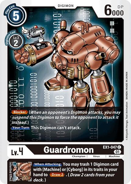 Guardromon - Classic Collection - Common - EX1-047 C