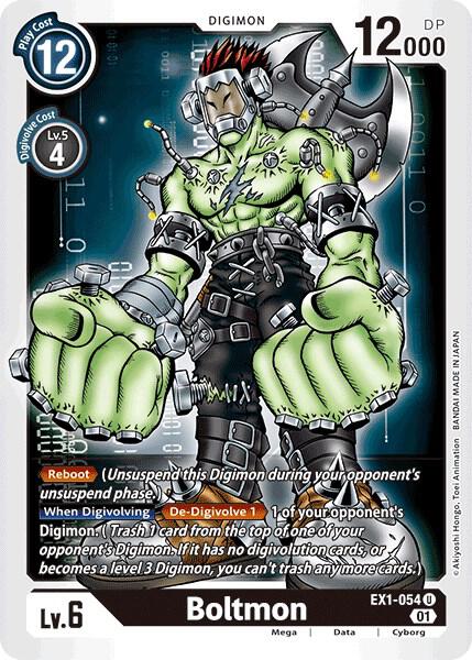 Boltmon - Classic Collection - Uncommon - EX1-054 U
