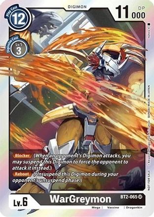 WarGreymon - BT2-065 (Classic Collection) - Release Special Booster - Super Rare - BT2-065 SR