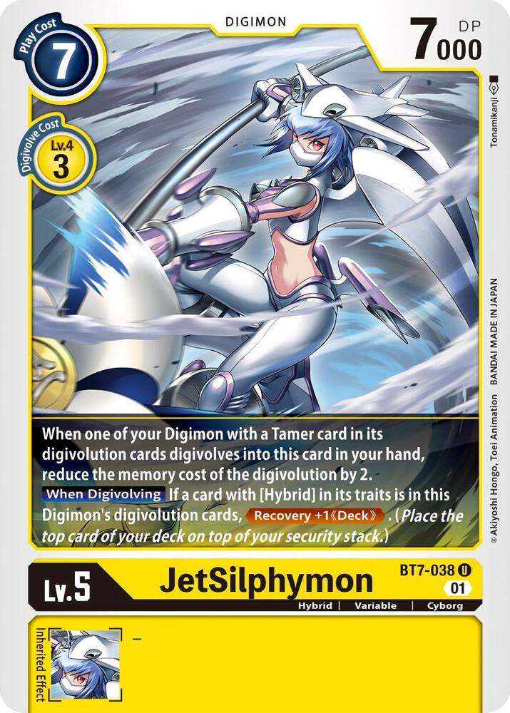 JetSilphymon - Next Adventure - Uncommon - BT7-038 U