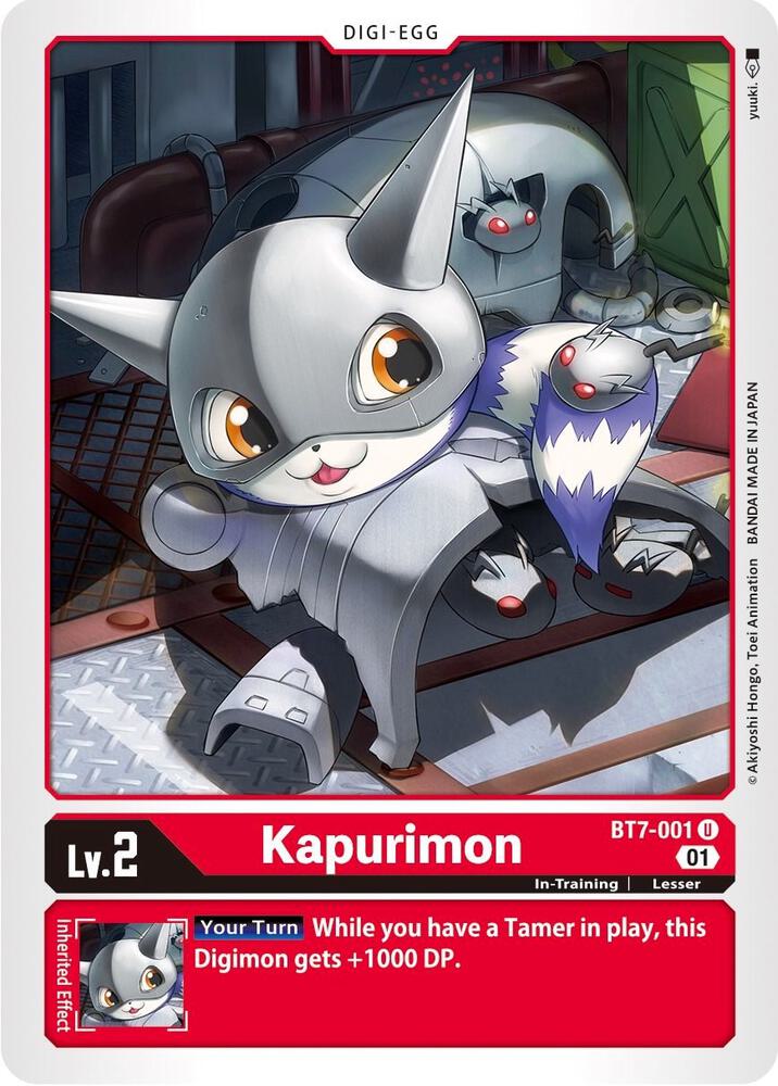 Kapurimon - Next Adventure - Uncommon - BT7-001 U