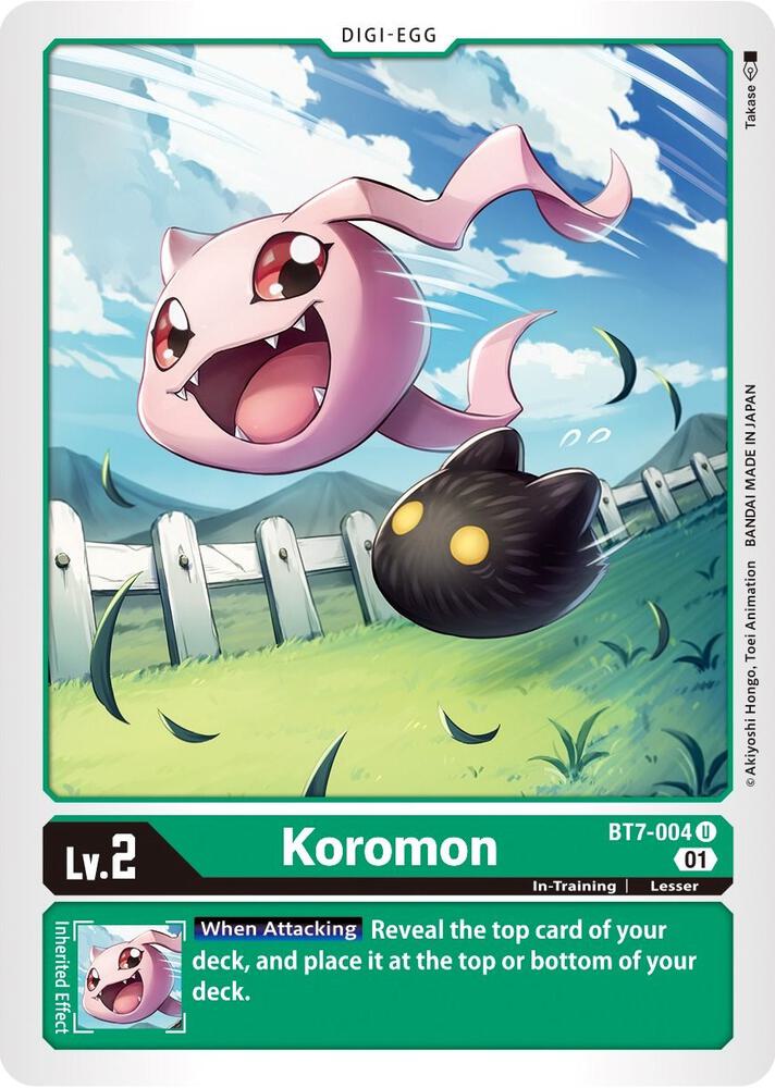 Koromon - Next Adventure - Uncommon - BT7-004 U