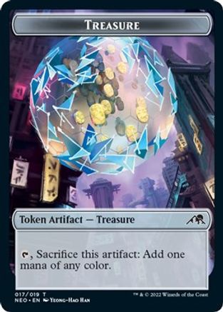 Treasure Token - Kamigawa: Neon Dynasty - T - 17