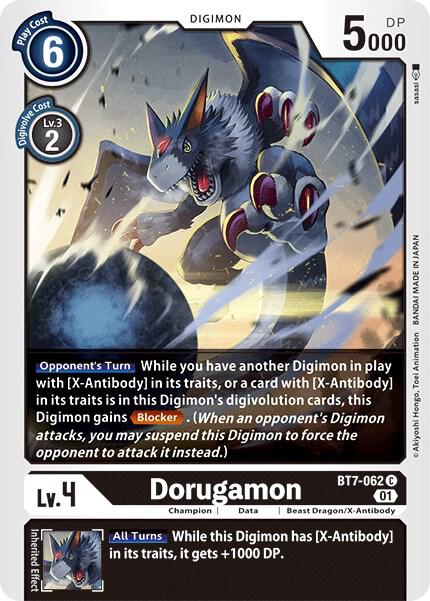 Dorugamon - Next Adventure - Common - BT7-062 C