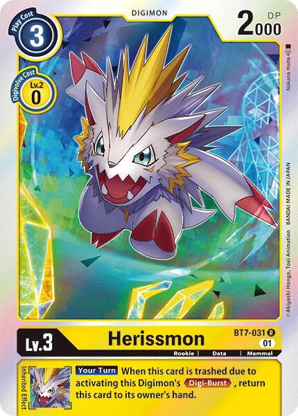Herissmon - Next Adventure - Rare - BT7-031 R
