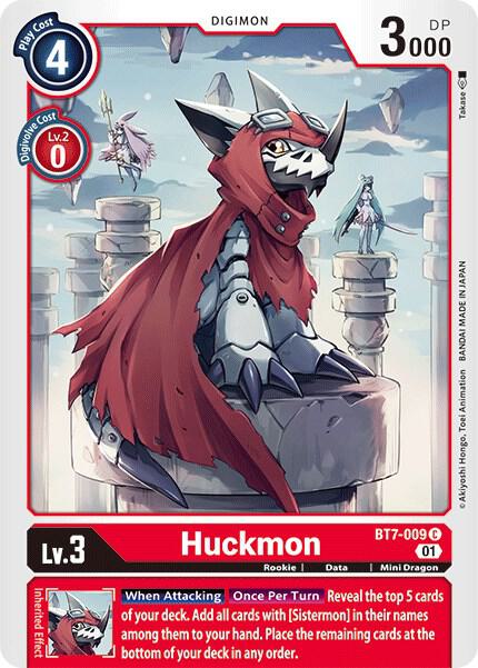 Huckmon - Next Adventure - Common - BT7-009 C