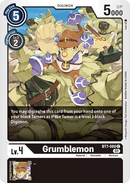 Grumblemon - Next Adventure - Common - BT7-060 C