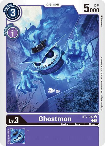 Ghostmon - Next Adventure - Common - BT7-067 C