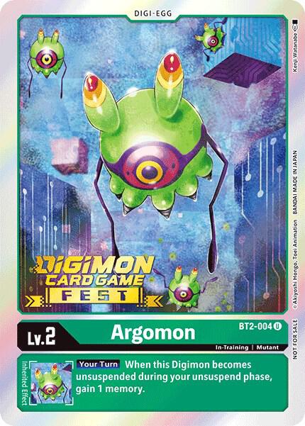 Argomon - BT2-004 (Digimon Card Game Fest 2022) - Release Special Booster - Promo - BT2-004 U