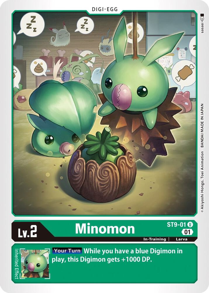 Minomon - Starter Deck 09: Ultimate Ancient Dragon - Uncommon - ST9-01 U