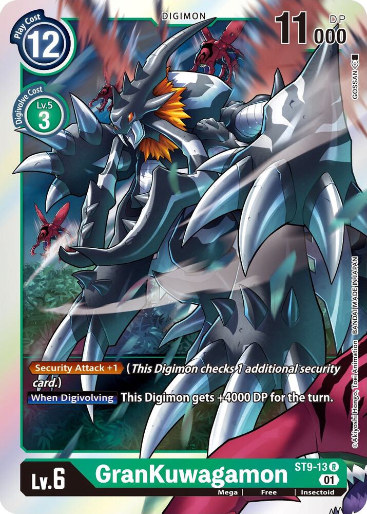 GranKuwagamon - Starter Deck 09: Ultimate Ancient Dragon - Rare - ST9-13 R