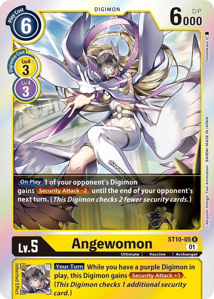 Angewomon - Starter Deck 10: Parallel World Tactician - Rare - ST10-05 R