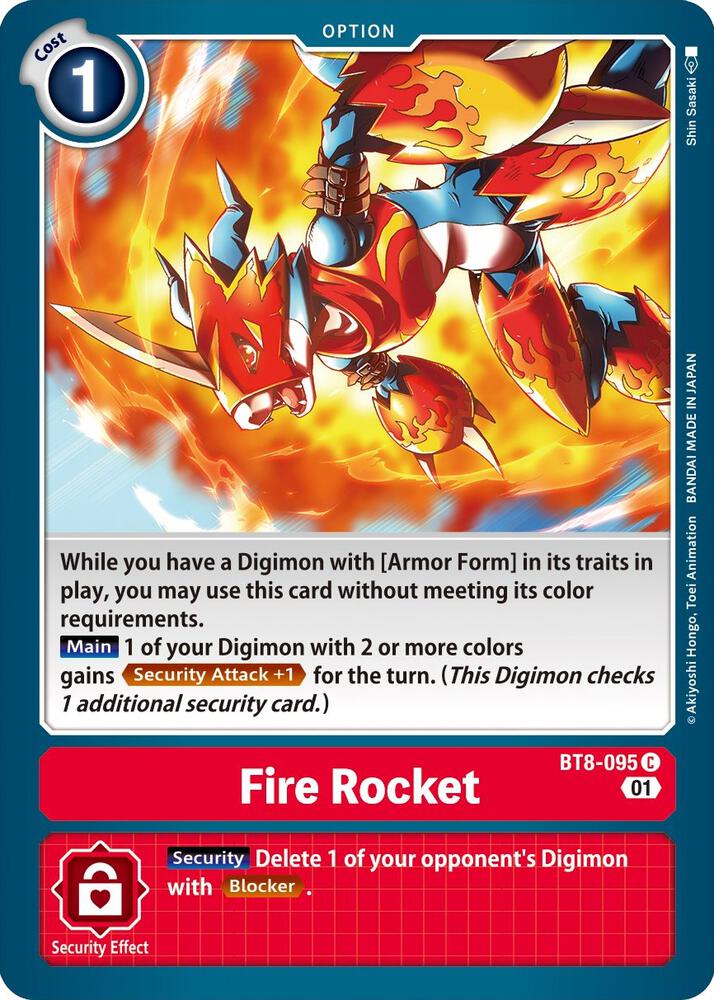 Fire Rocket - New Awakening - Common - BT8-095 C