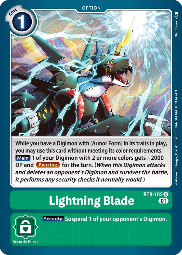 Lightning Blade - New Awakening - Common - BT8-103 C