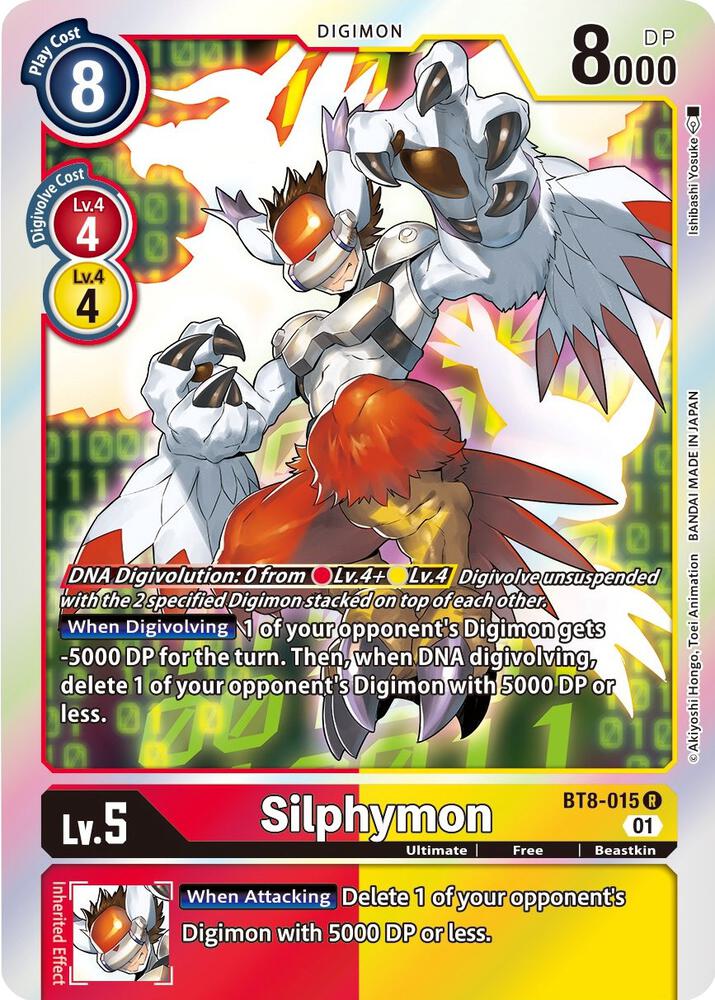 Silphymon - New Awakening - Rare - BT8-015 R