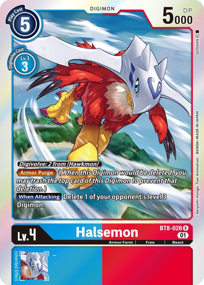 Halsemon - New Awakening - Rare - BT8-026 R