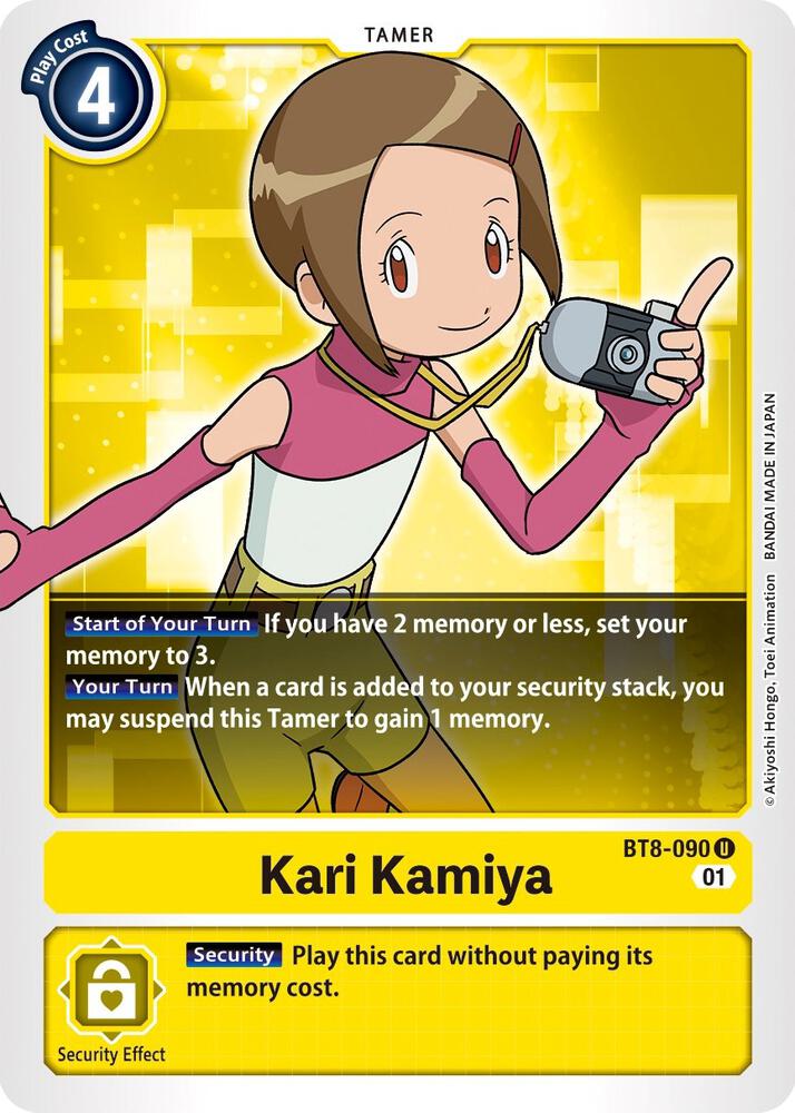 Kari Kamiya - New Awakening - Uncommon - BT8-090 U