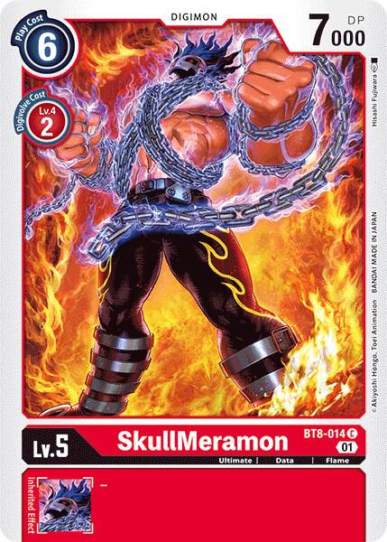 SkullMeramon - New Awakening - Common - BT8-014 C