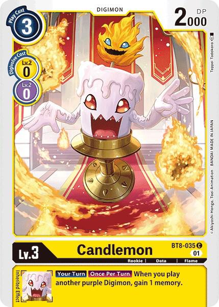 Candlemon - New Awakening - Common - BT8-035 C