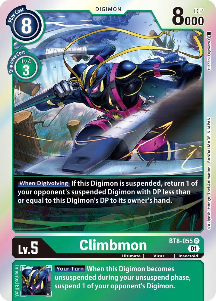 Climbmon - New Awakening - Rare - BT8-055 R