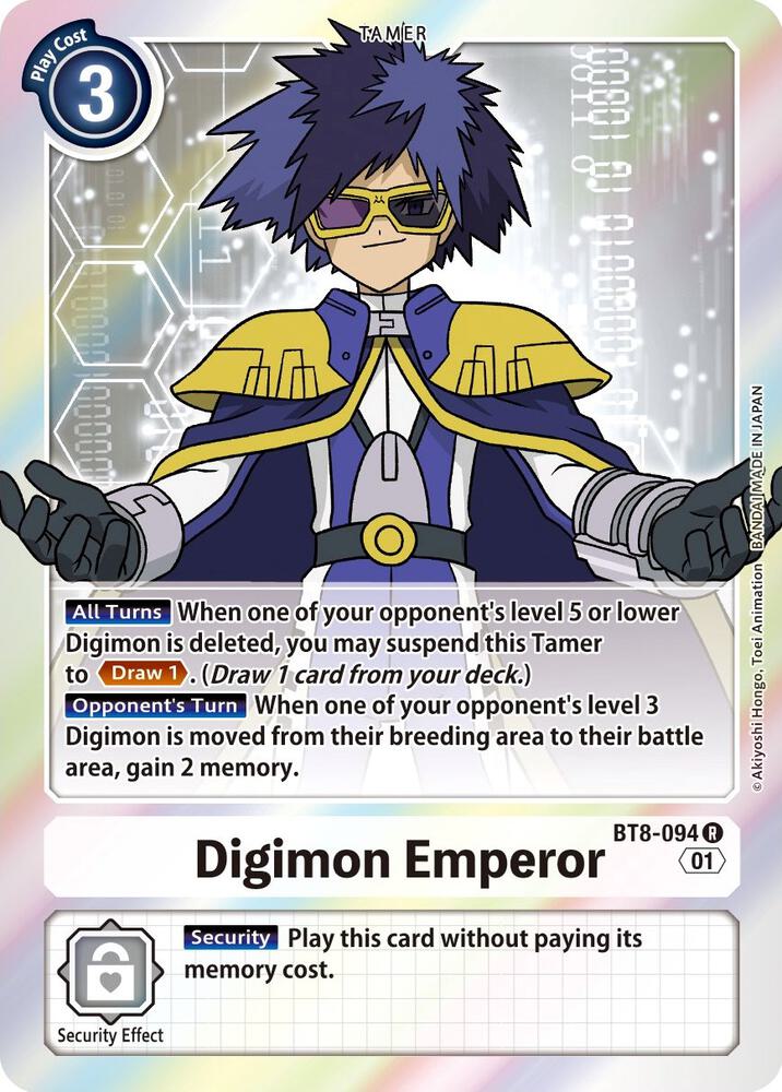 Digimon Emperor - New Awakening - Rare - BT8-094 R